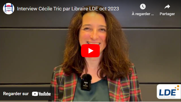 Interview de Cécile Tric, fondatrice de l’Ecran du Savoir par notre libraire LDE